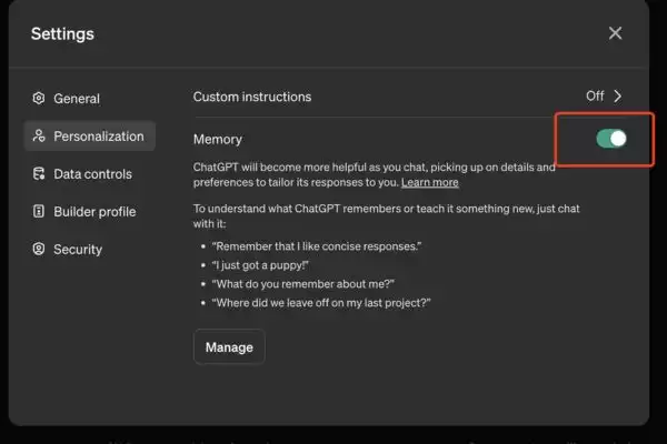 How to Check What Data ChatGPT Has Stored About You?