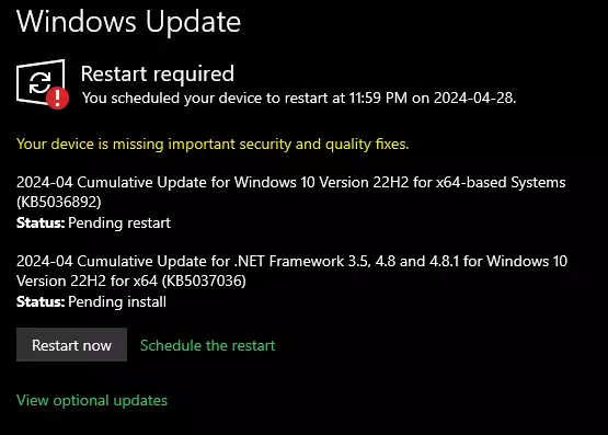 How to Fix a Windows Update “Pending Restart” Loop